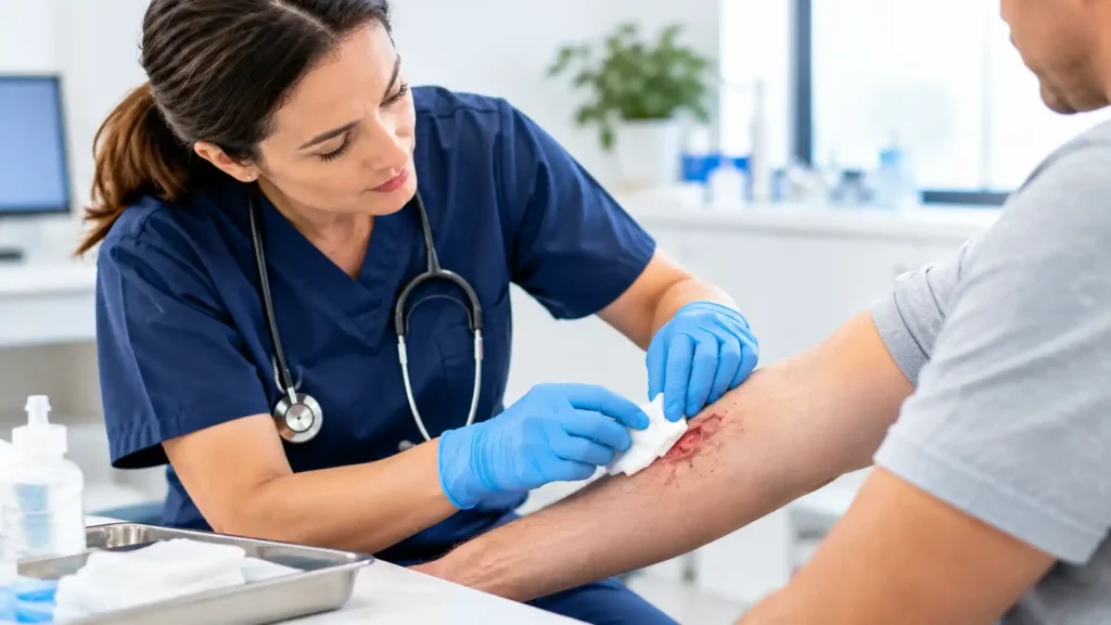 Infected Wounds, what to do
