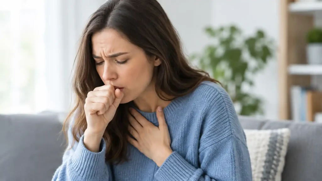Patient with a persistent cough in Barcelona